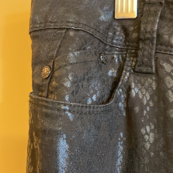 Suko jeans snakeskin print black 16 - Picture 3 of 9